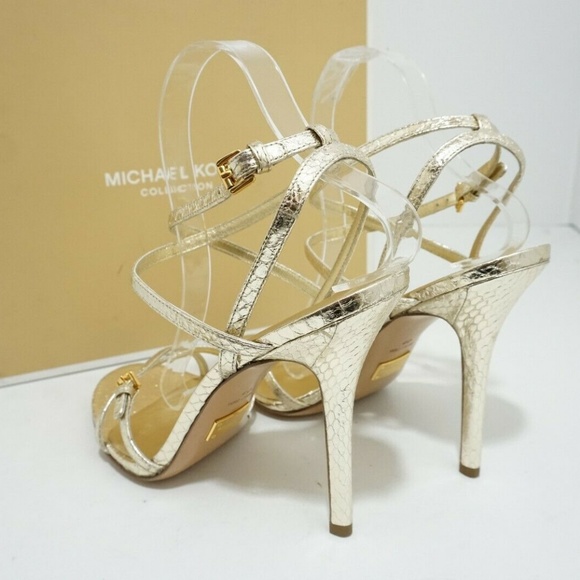 Michael Kors Collection Gold  Snake High Heel - Picture 5 of 8
